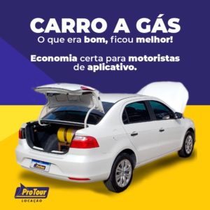 Carro a Gás para Motoristas de Aplicativo